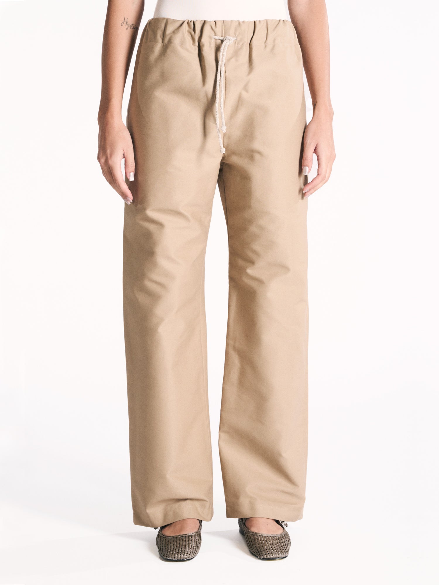 PANTALONE IMPERMEABILE SABBIA