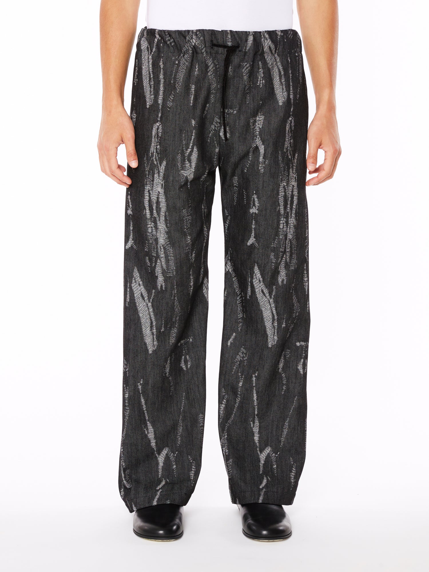 Pantalone in Denim Nero