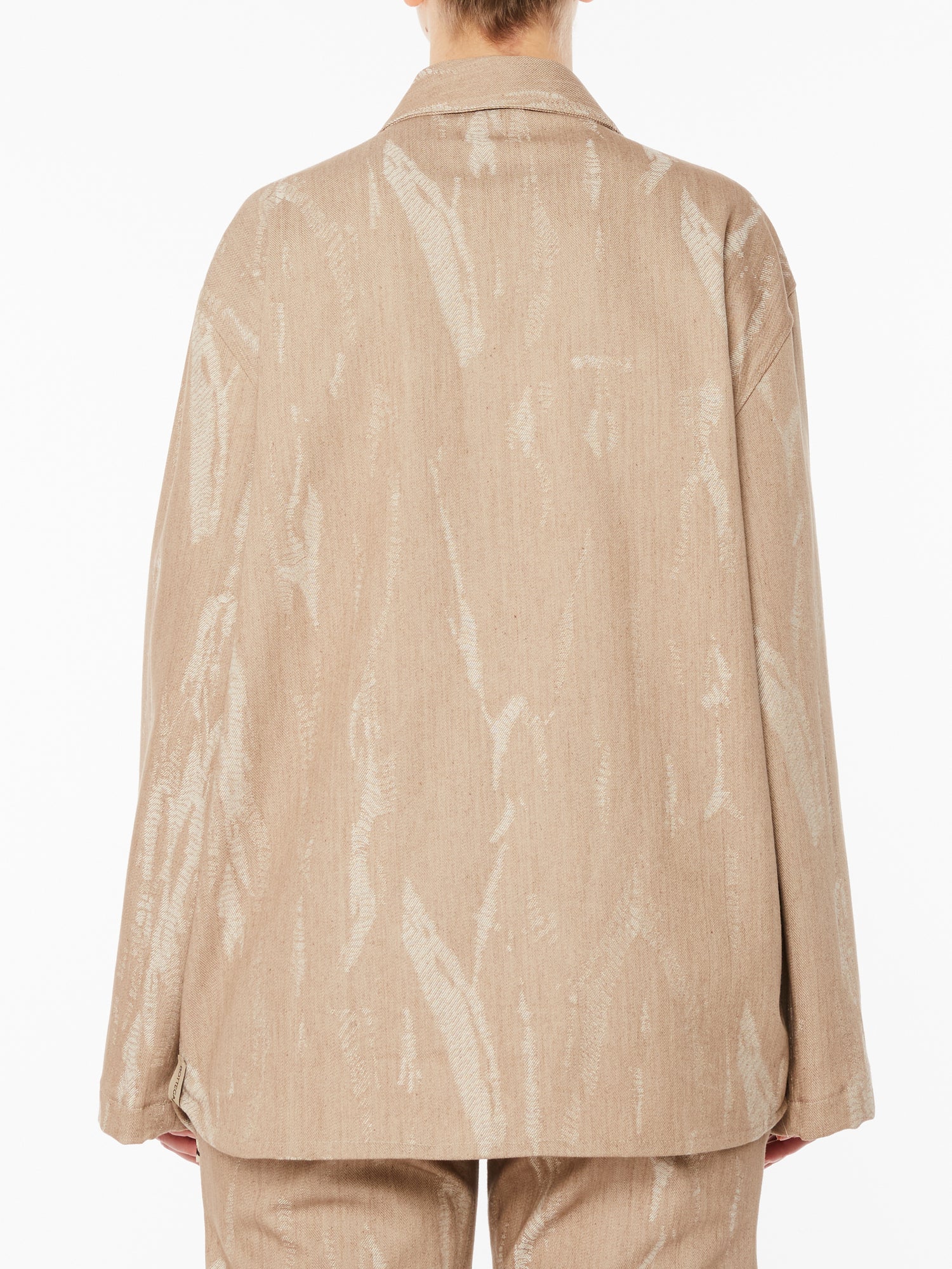 Overshirt in Denim Beige