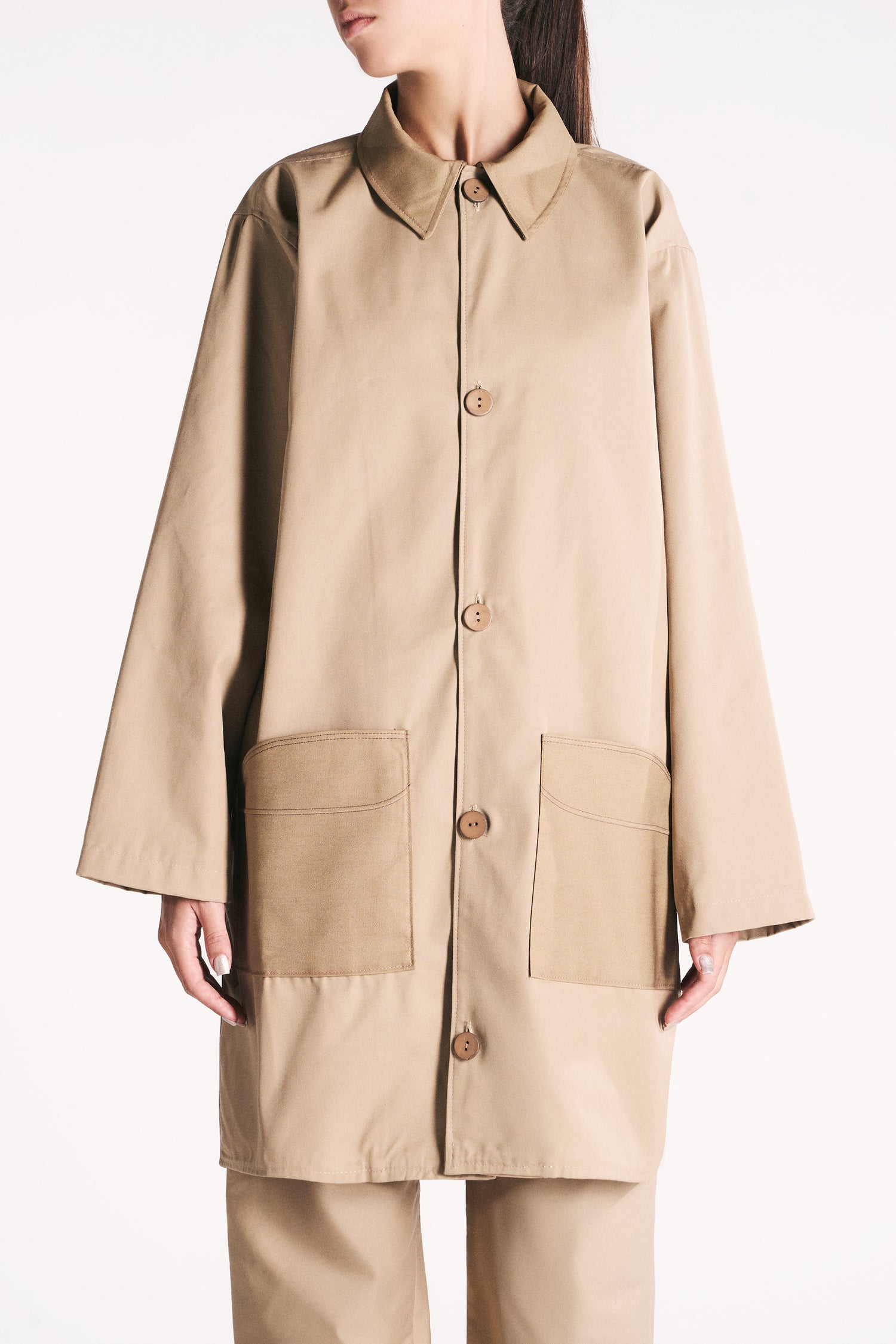 LIGHT COAT IMPERMEABILE SABBIA