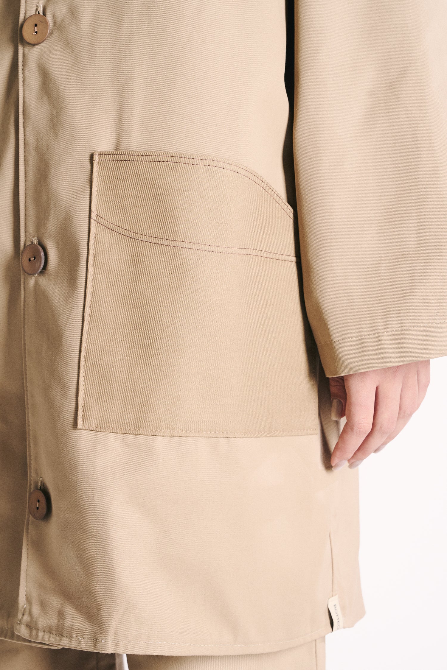 LIGHT COAT IMPERMEABILE SABBIA