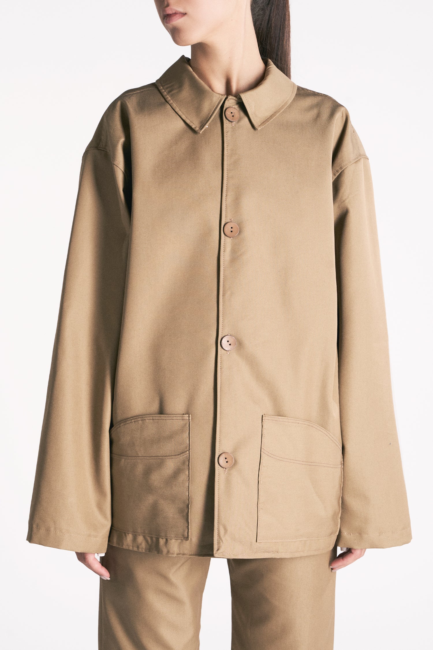 OVERSHIRT IMPERMEABILE TERRA