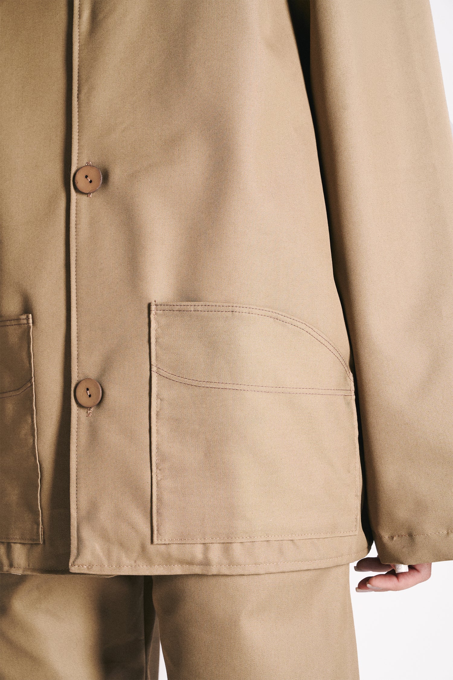 OVERSHIRT IMPERMEABILE TERRA