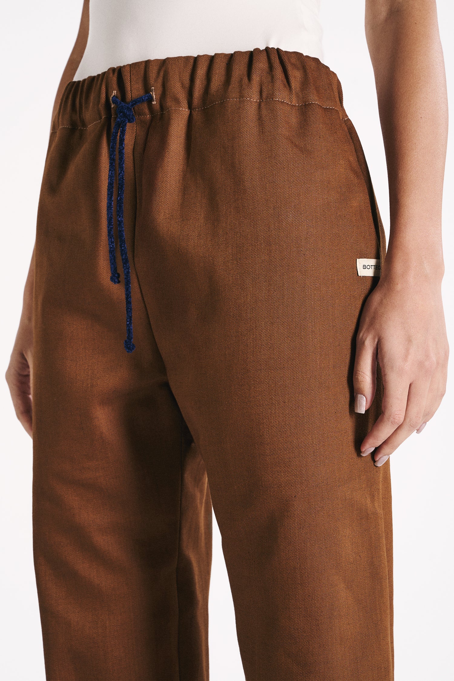 PANTALONE IN DENIM RUGGINE