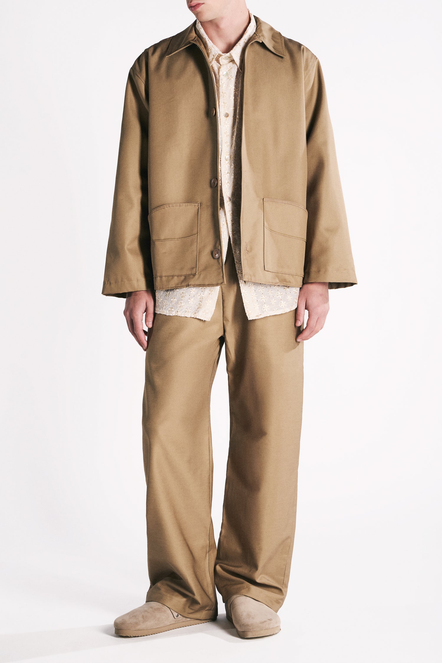 OVERSHIRT IMPERMEABILE TERRA