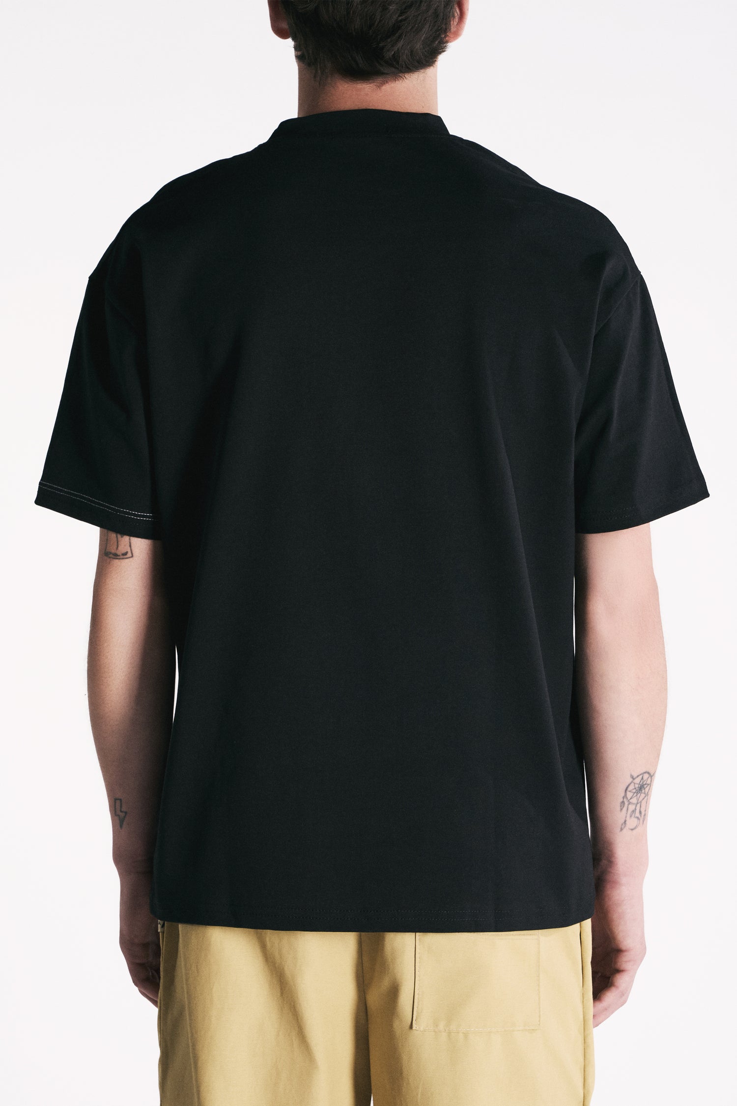 T-SHIRT OVERSIZE COTONE NERO