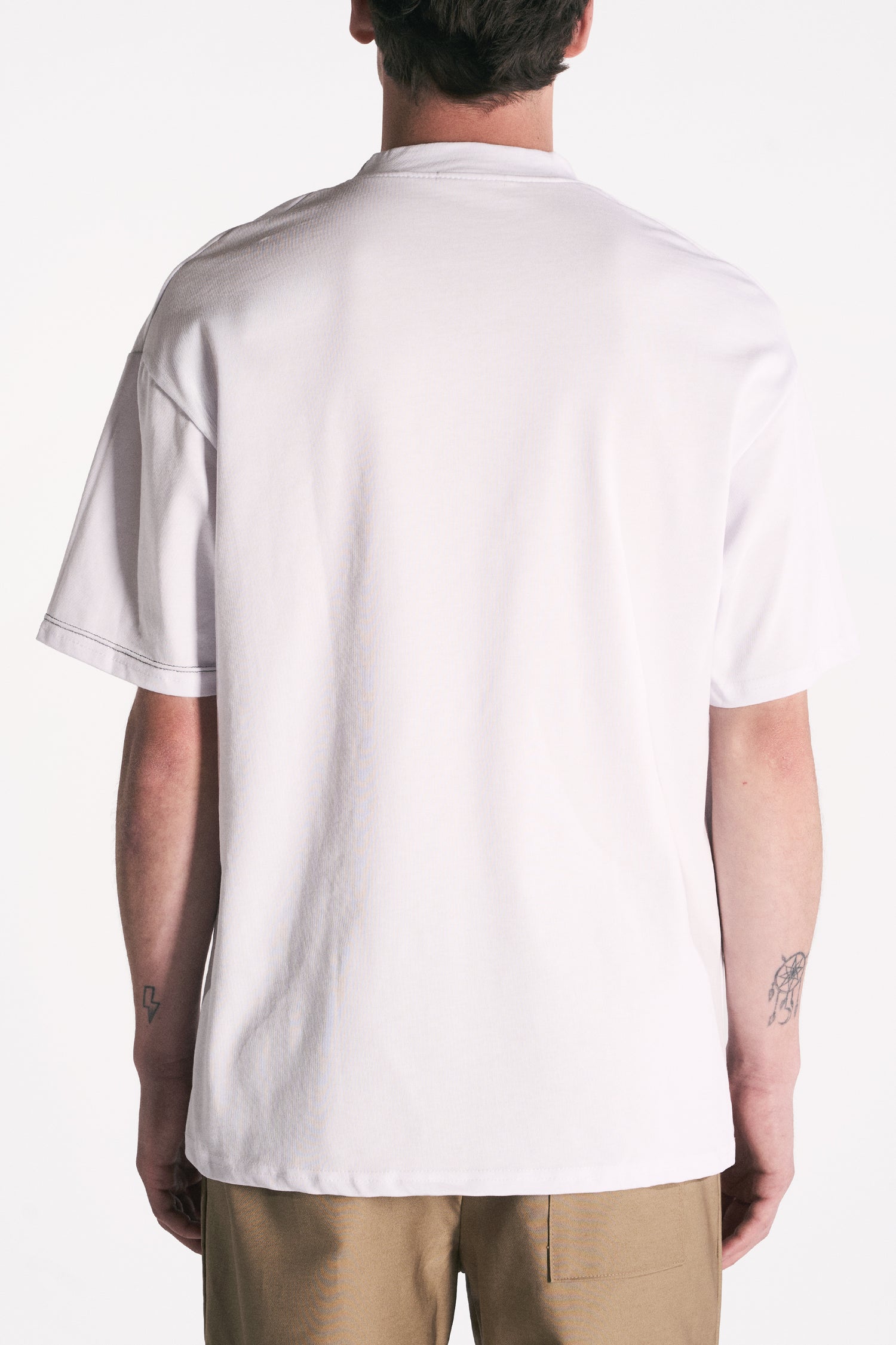 T-SHIRT OVERSIZE COTONE BIANCO