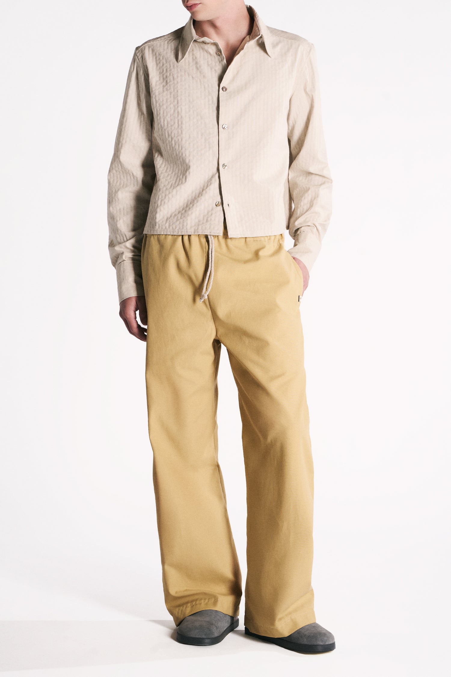 PANTALONE IMPERMEABILE OCRA