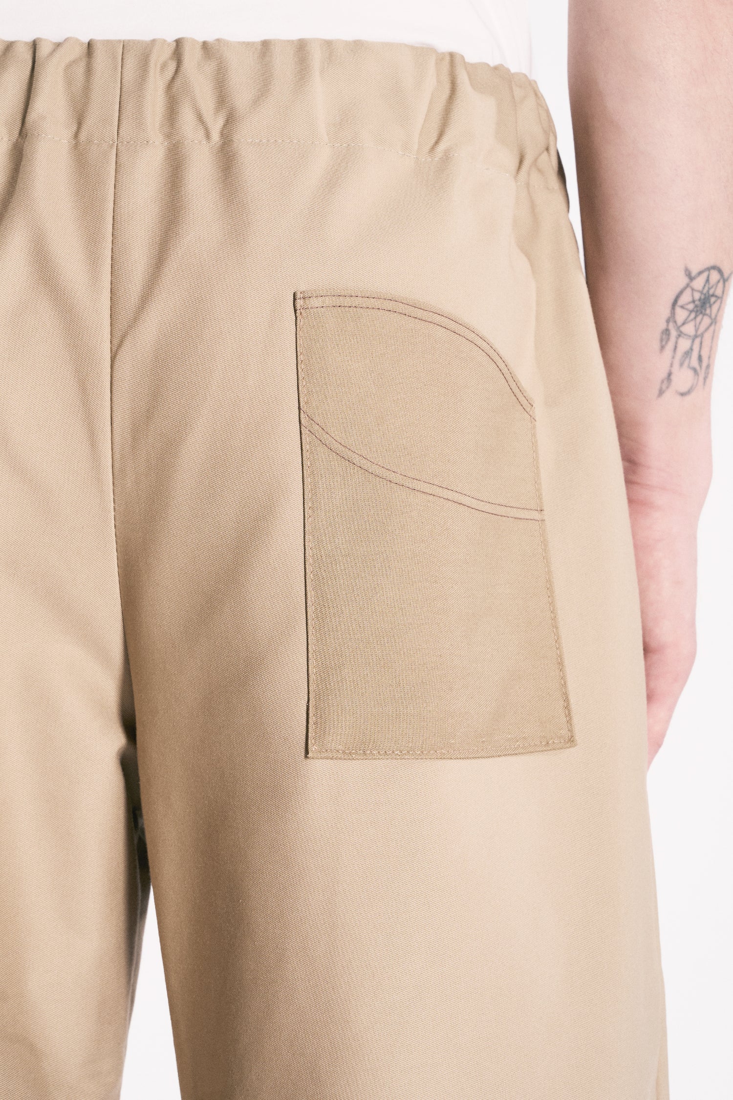 PANTALONE IMPERMEABILE SABBIA