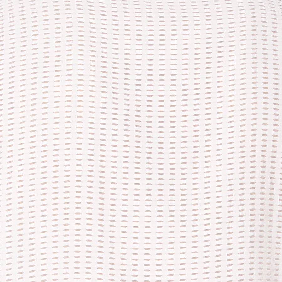 MESH MISTO COTONE E VISCOSA CON GIOCHI DI TRASPARENZE GEOMETRICHE