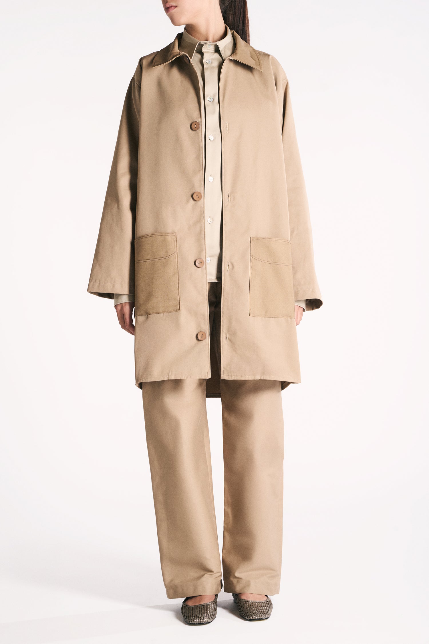 LIGHT COAT IMPERMEABILE SABBIA