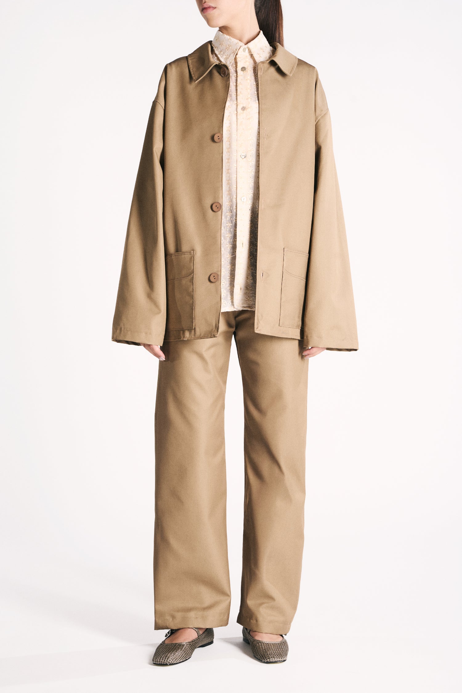 OVERSHIRT IMPERMEABILE TERRA