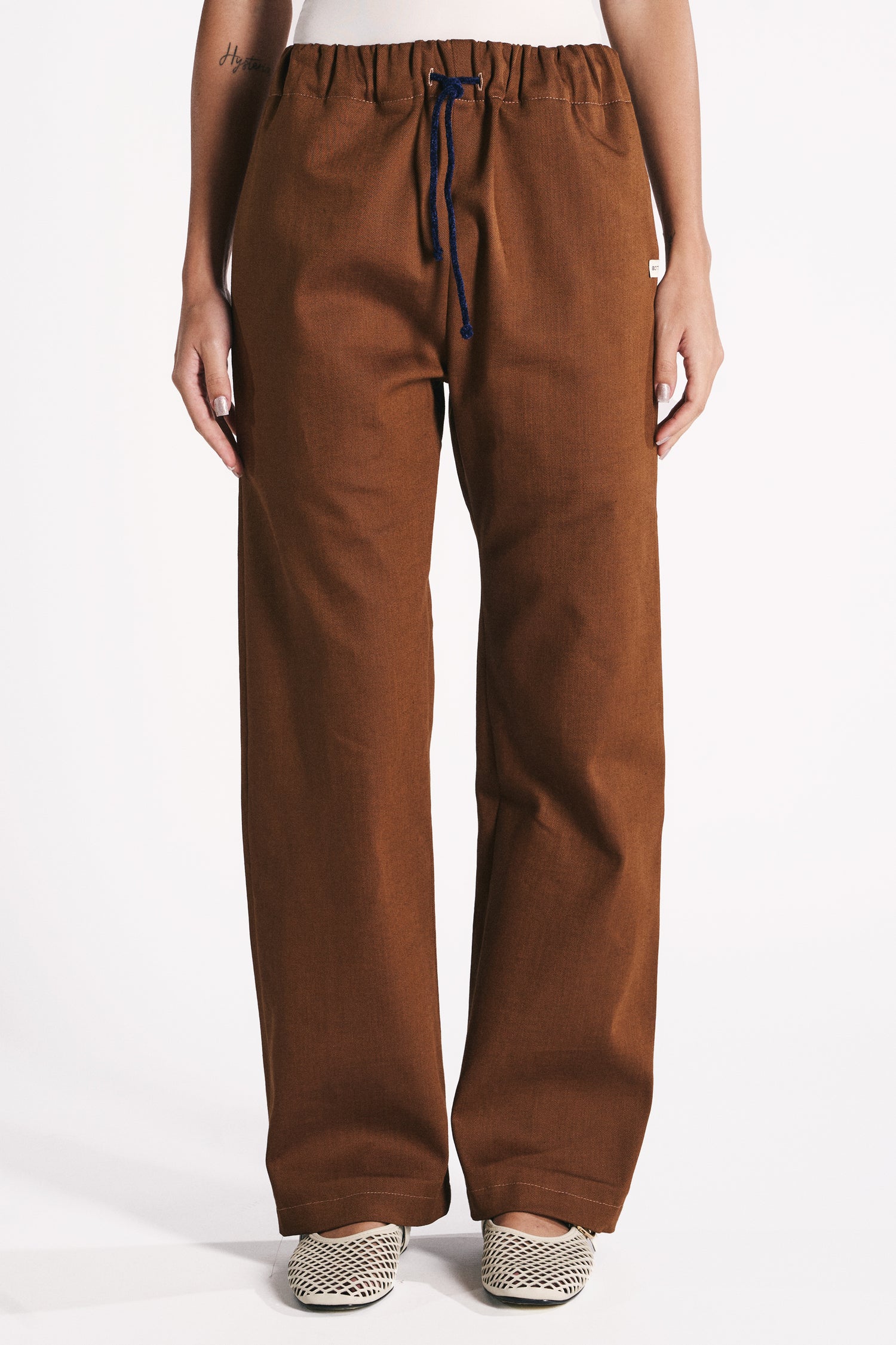 PANTALONE IN DENIM RUGGINE