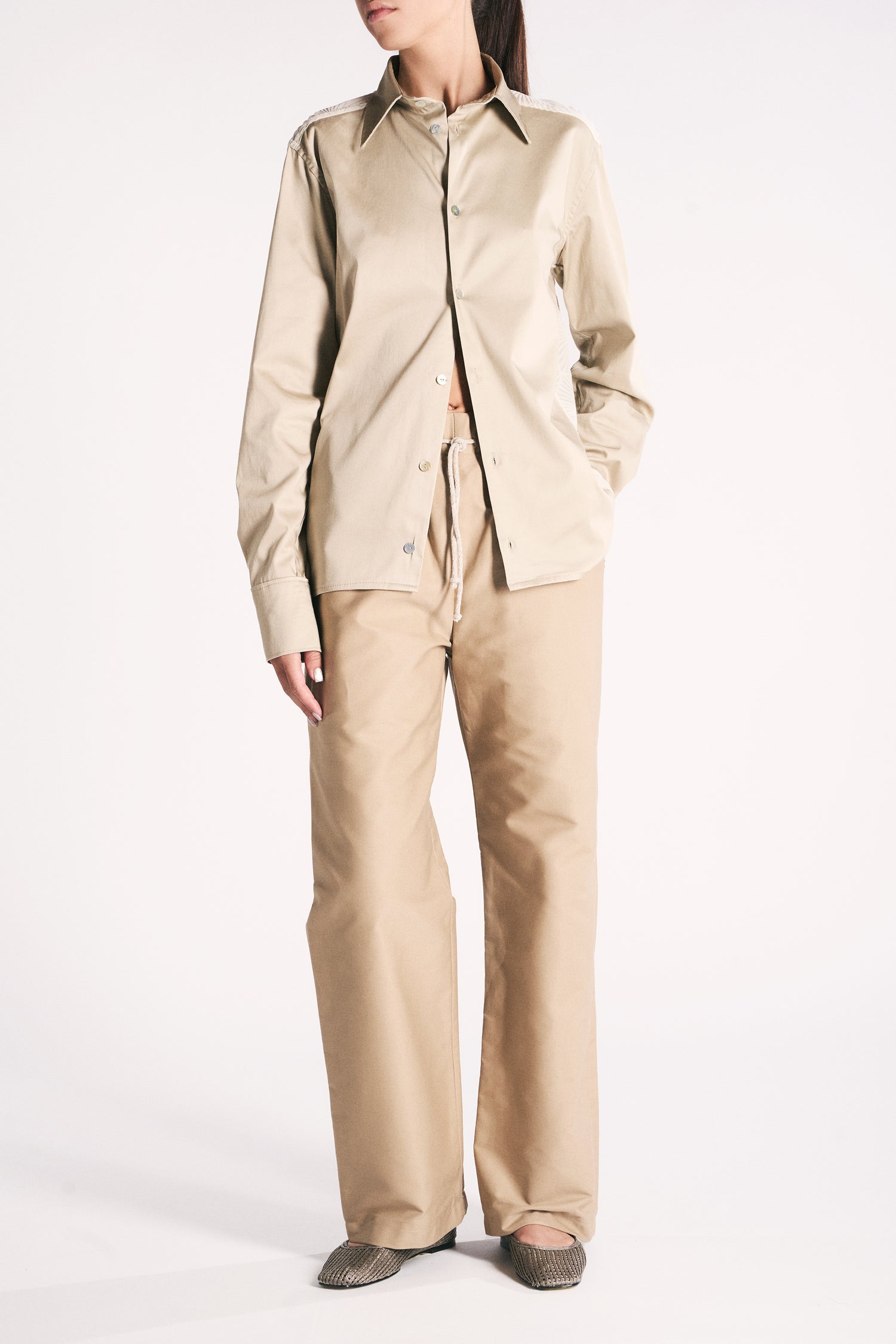 PANTALONE IMPERMEABILE SABBIA