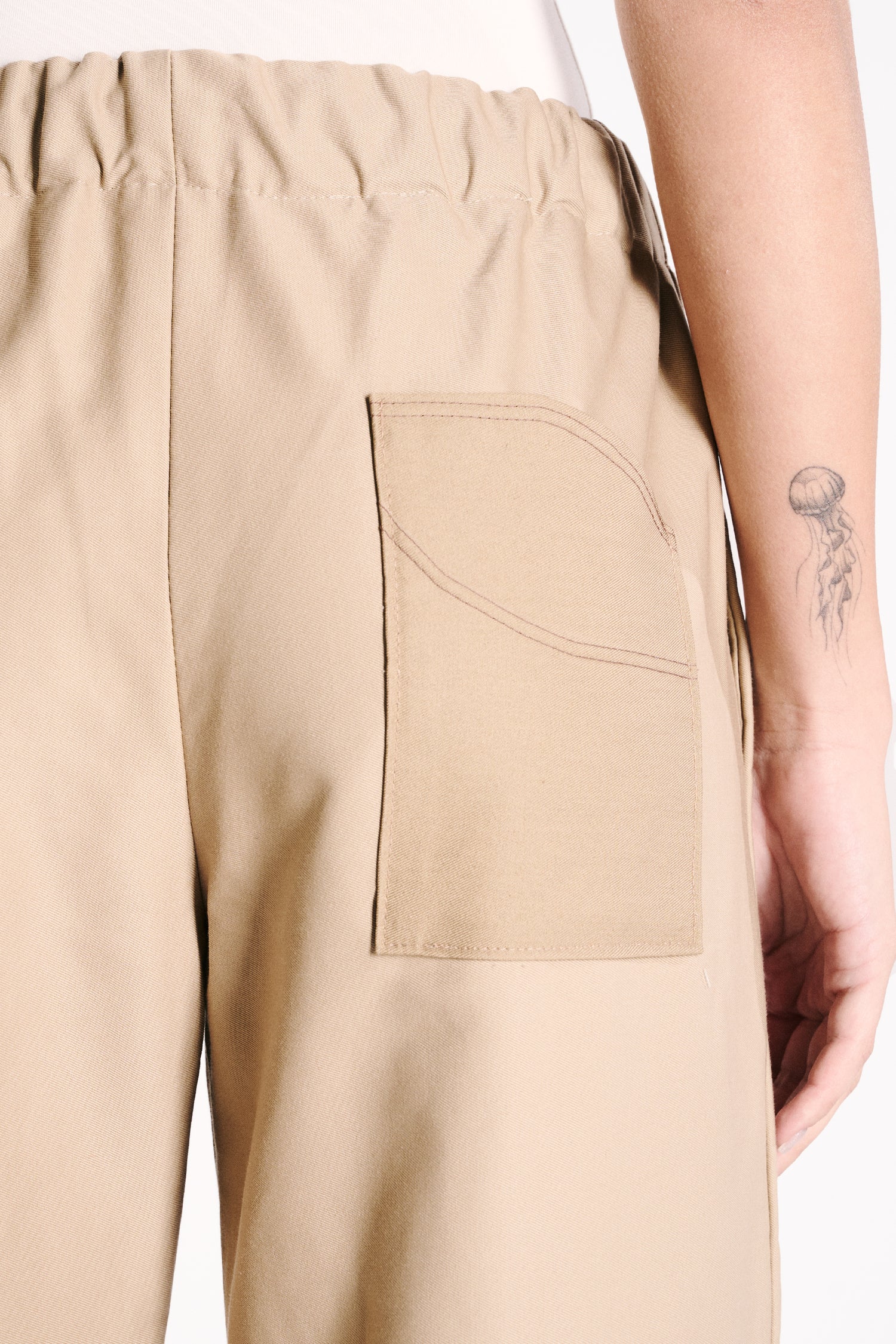 PANTALONE IMPERMEABILE SABBIA