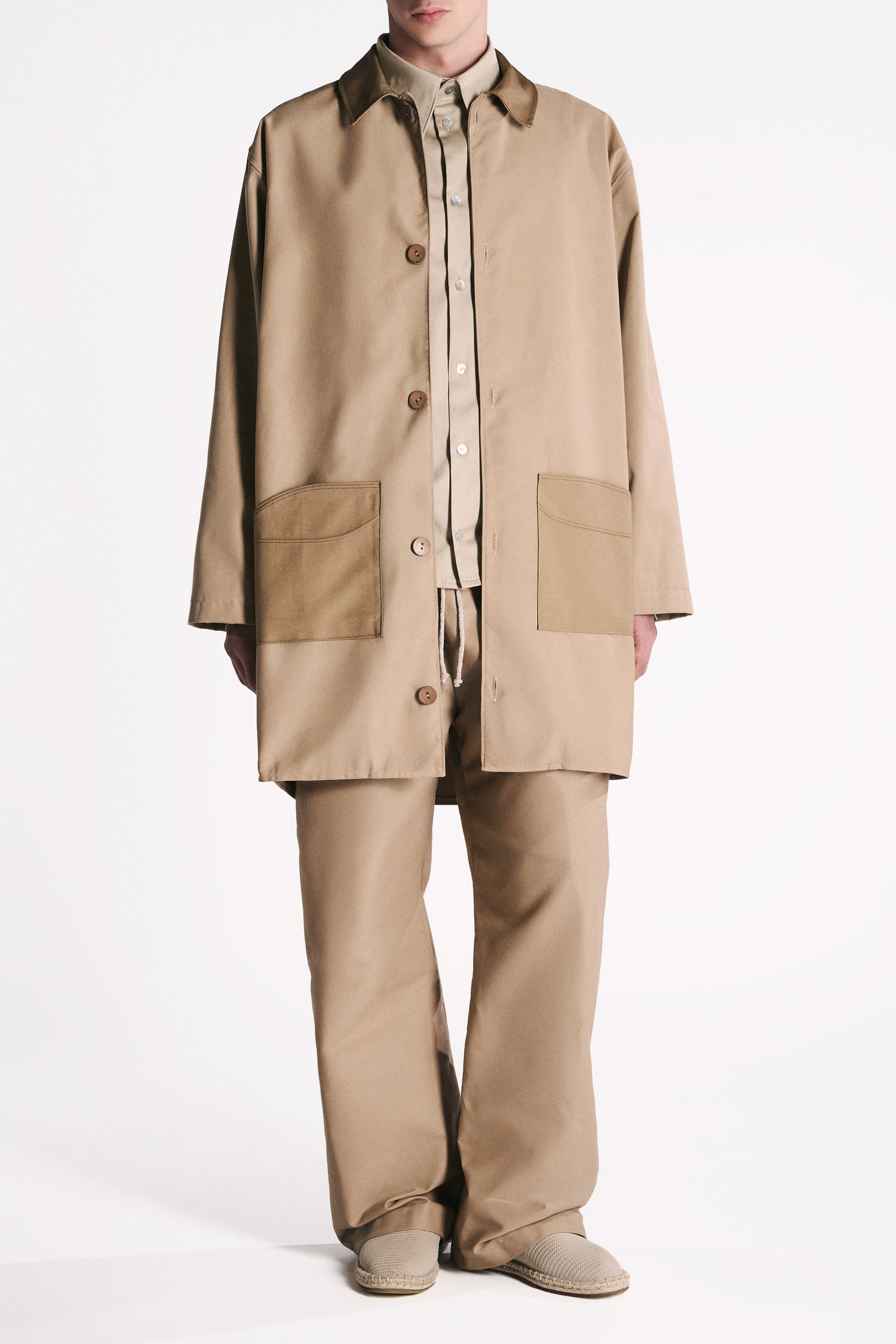 LIGHT COAT IMPERMEABILE SABBIA