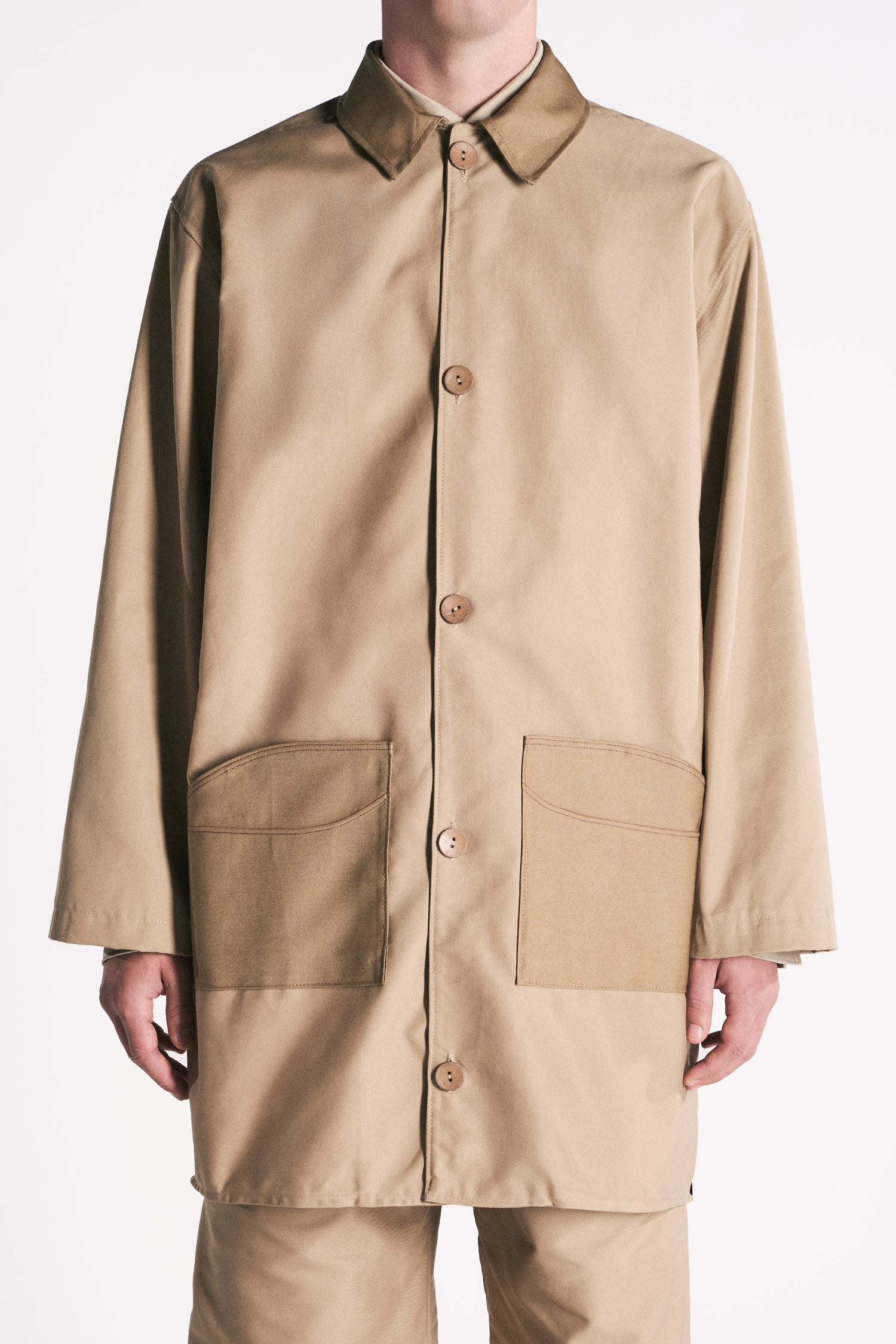 LIGHT COAT IMPERMEABILE SABBIA