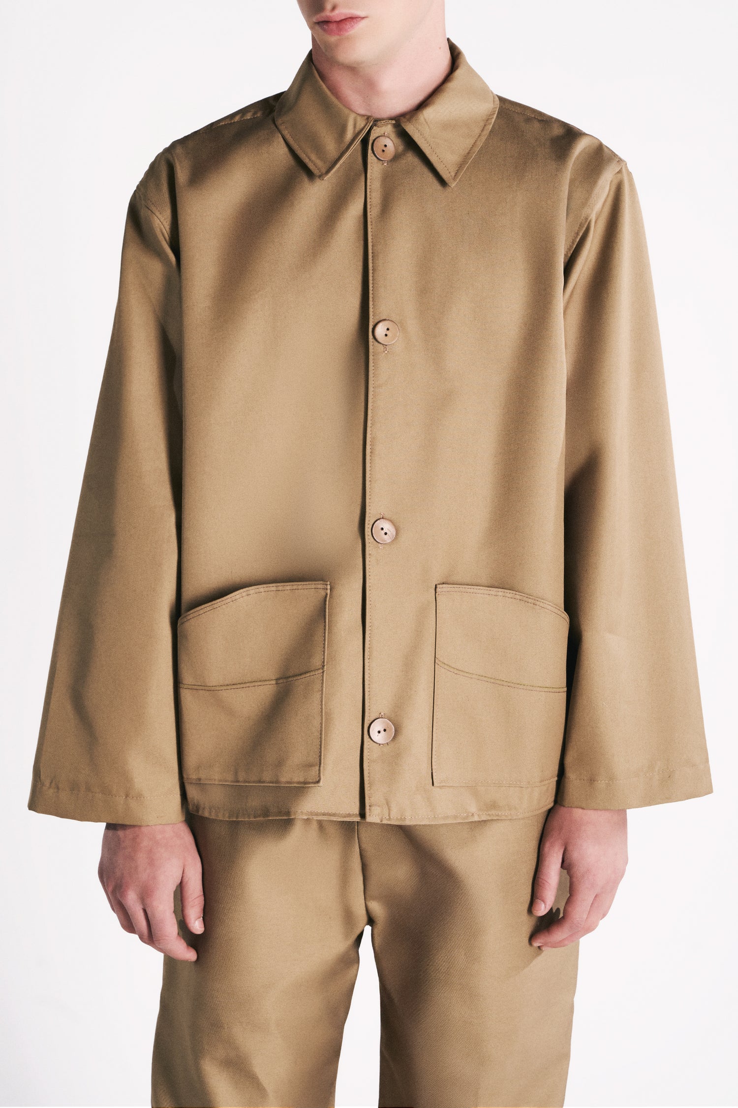 OVERSHIRT IMPERMEABILE TERRA