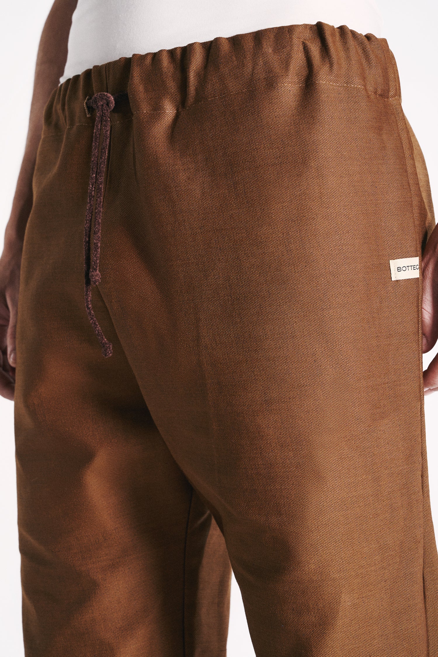PANTALONE IN DENIM RUGGINE